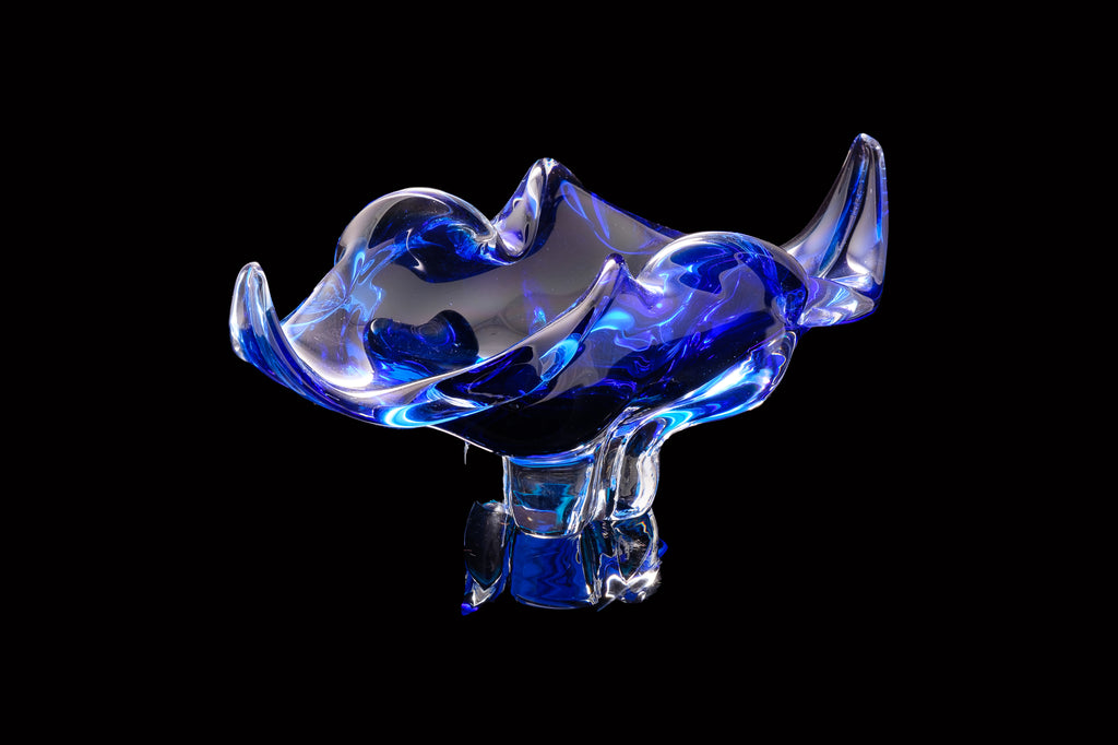 Mid Century Czechoslovakian Art Glass.   SOLD