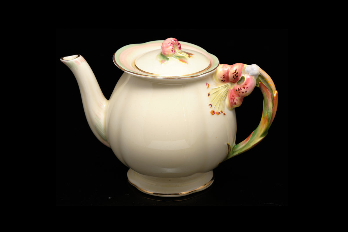 tiger lily teapot Royal Winton Tiger Lilly Tea for One. – Sue Todd Antiques
