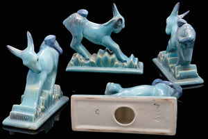 Beswick Blue Glaze Donkey.