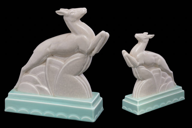 Mid Century Poole Leaping Deer Figurine.