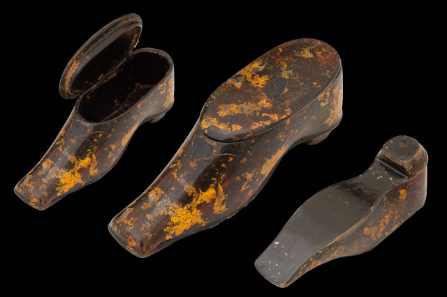 Victorian Papier  Mache Snuff