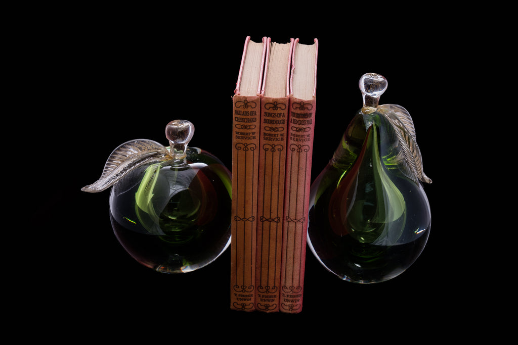 Mid Century Murano Bookends.   SOLD