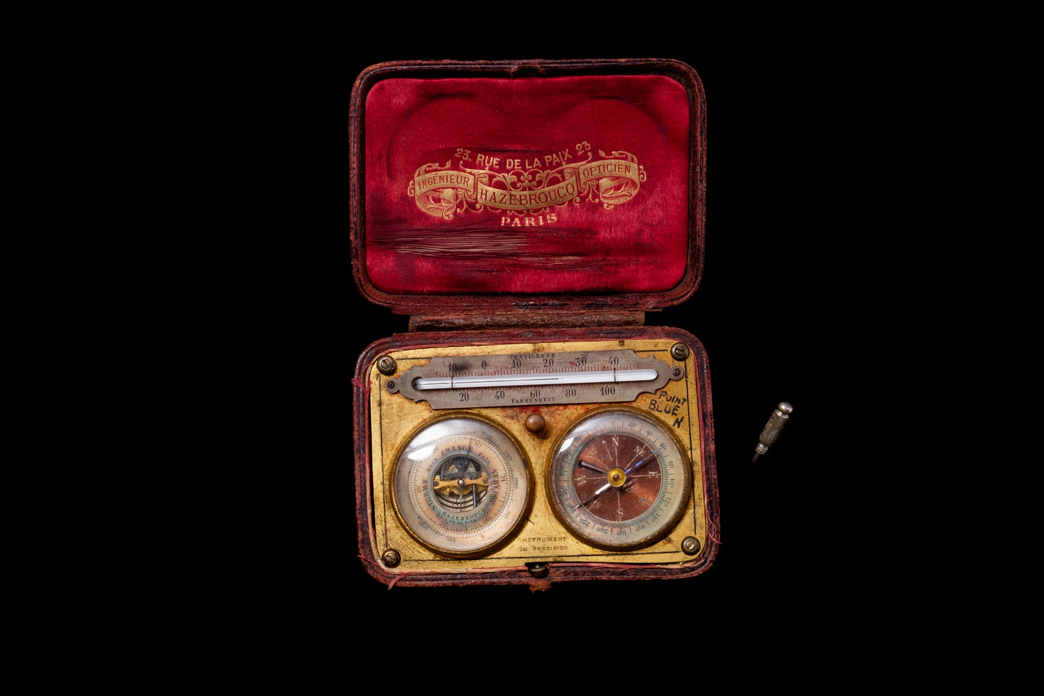 Victorian Barometer, Compass and. Thermometer Compendium.