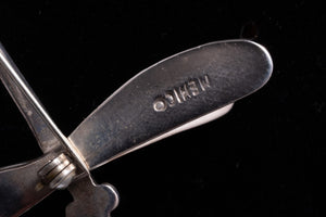 Mid Century Silver Dragonfly.