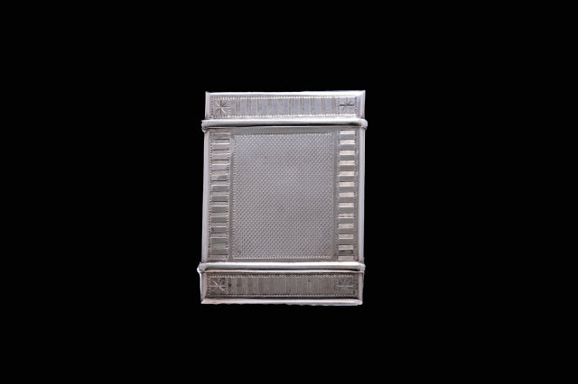 Victorian Sterling Silver Calling Card Case.