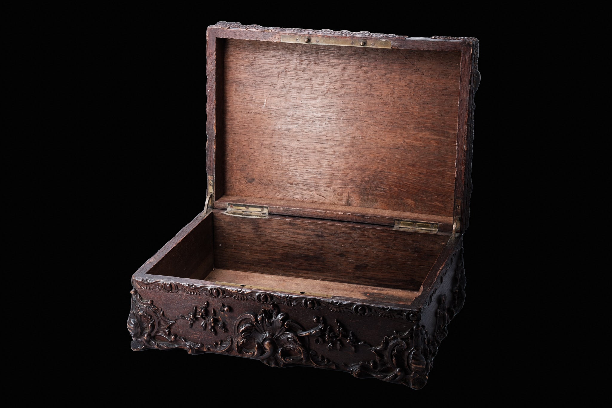 Victorian Box Featuring Putti.