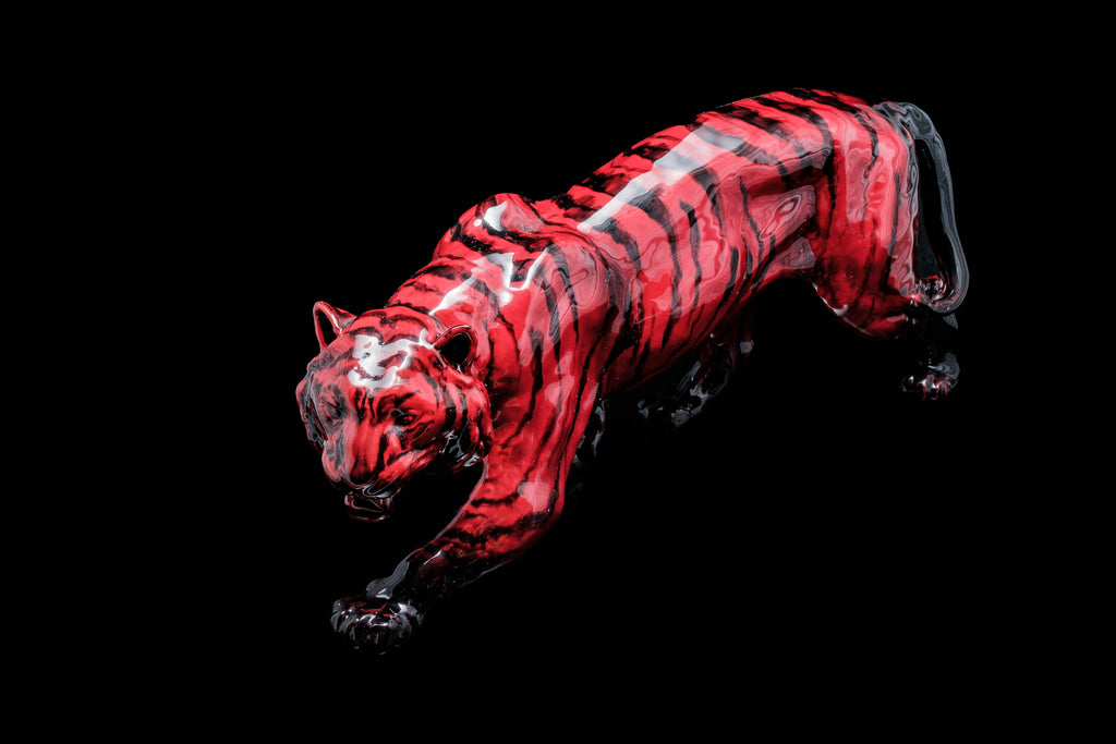 Royal Doulton Flambe "Tiger" by Noke.
