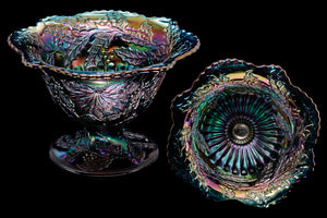 Rare Carnival Glass Chalice.   SOLD