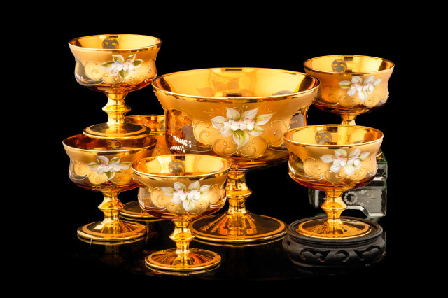 Mid. Century Venetian Sweet Set