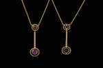 Edwardian 9ct Gold and Amethyst Pendant.