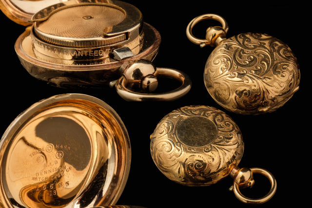 Edwardian Rolled Gold Sovereign Case