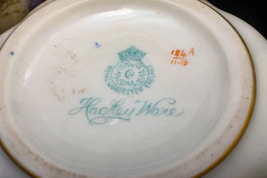 Royal. Worcestor Handpainted Cream and Sugar