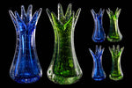 Mid Century Murano "Finger Vase" Green Only.