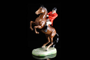Made in England Beswick Horse and Rider.