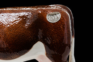 Border Fine Arts Hereford Cow.