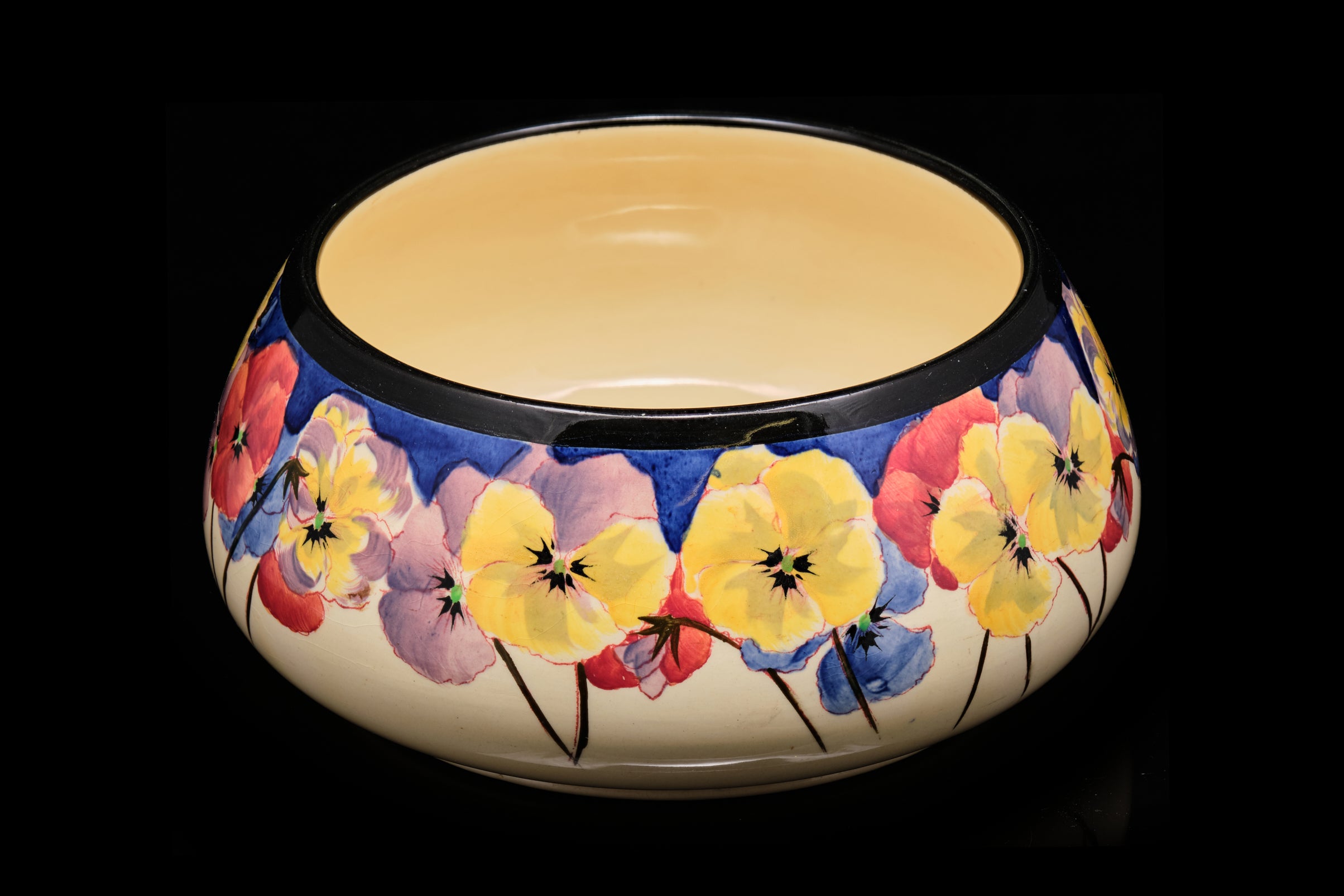 Royal Doulton "Pansy Series" Bowl.  SOLD