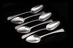 Georgian Sterling Silver Spoons by Richard Crossley.