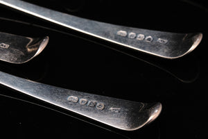 Georgian Sterling Silver Spoons by Richard Crossley.