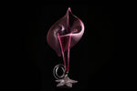 Victorian Jack-in-the-Pulpit Ruby Glass Vase.