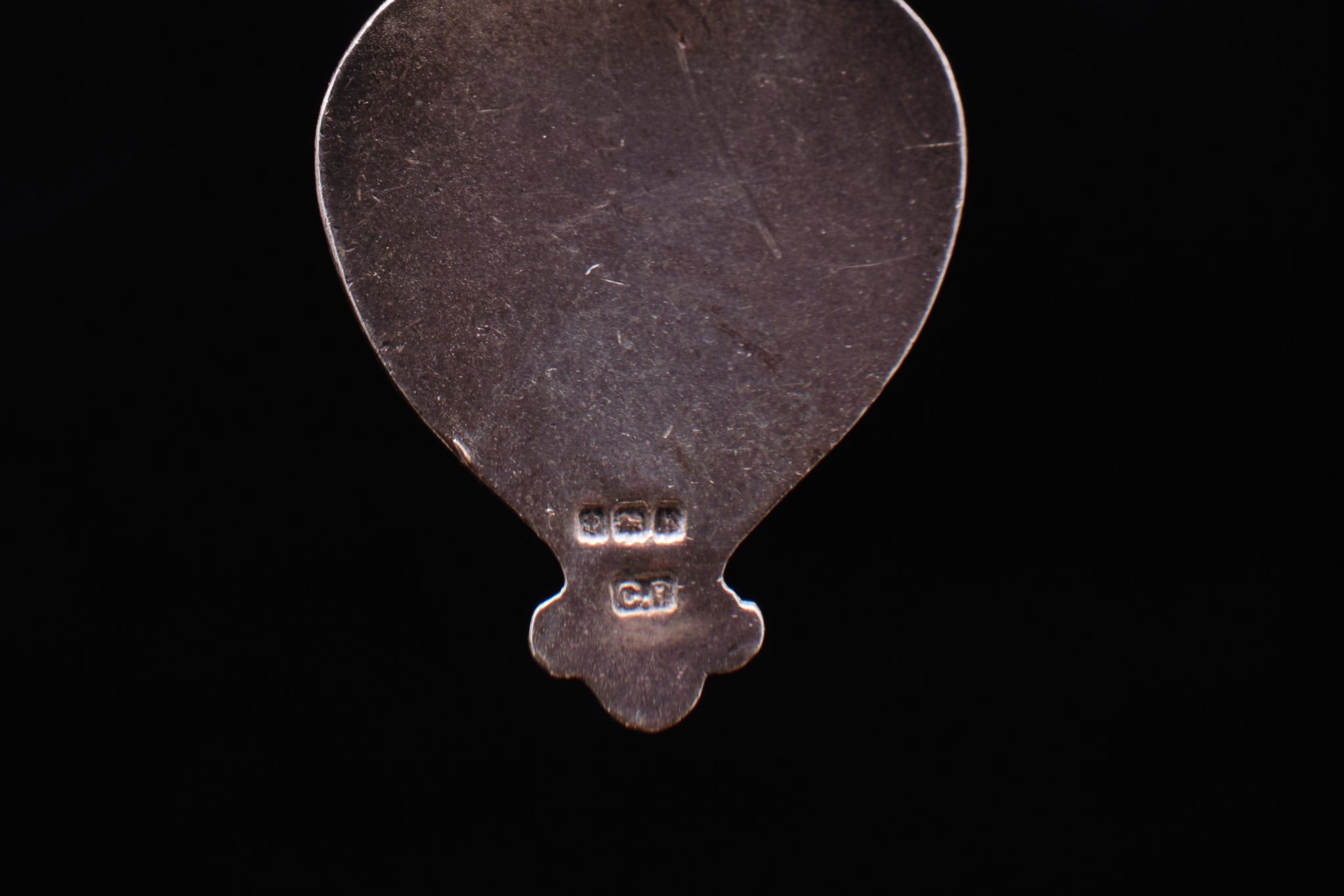 Art Nouveau Sterling Silver and Enamel Pendant.