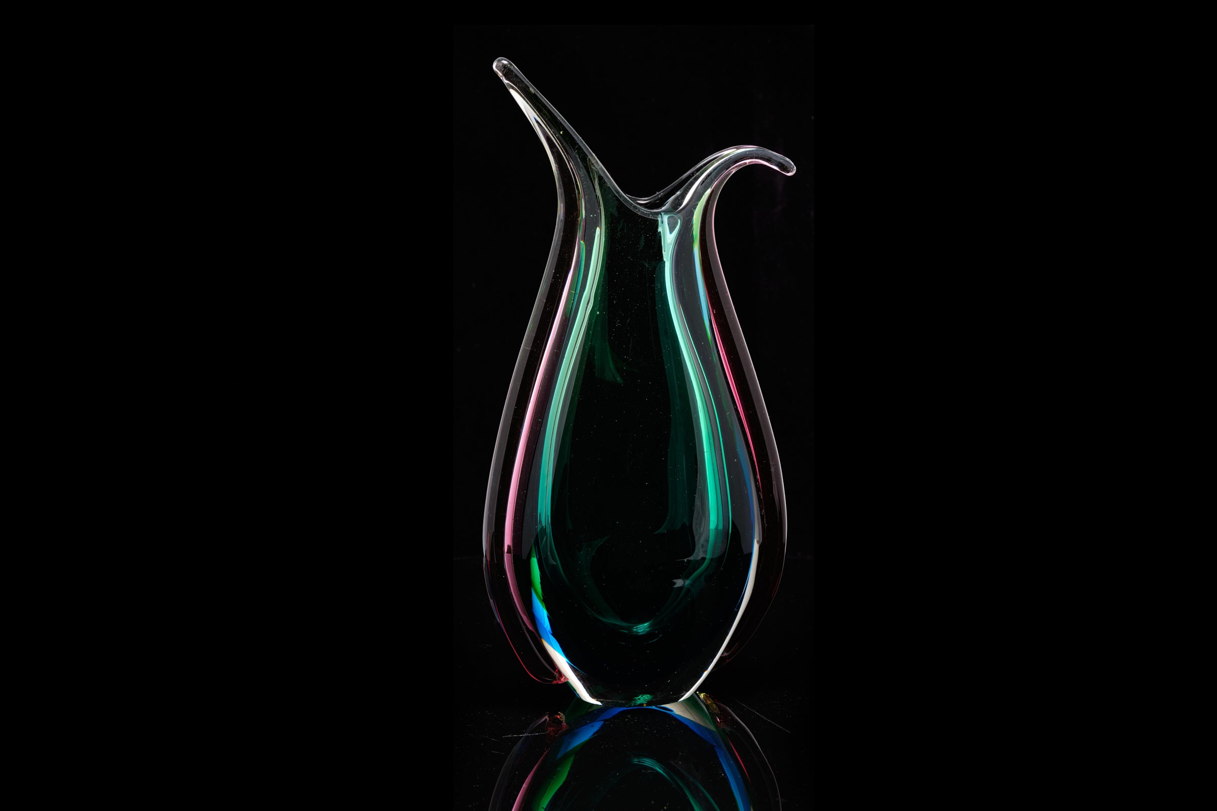Mid Century Murano Art Glass.