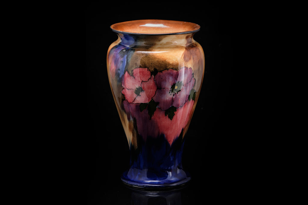 Hollinshead & Kirkham Tunstall "Autumn" Pattern Vase. SOLD