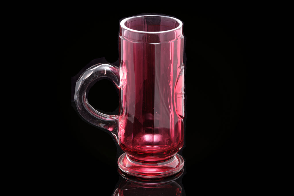 Victorian Ruby Glass Tankard.