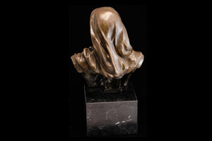 Contemporary Bronze Bust.