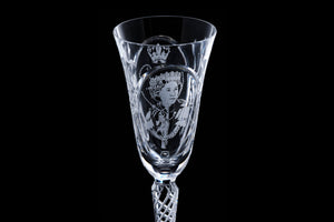 Royal Doulton Crystal by Webb Corbett Goblet.