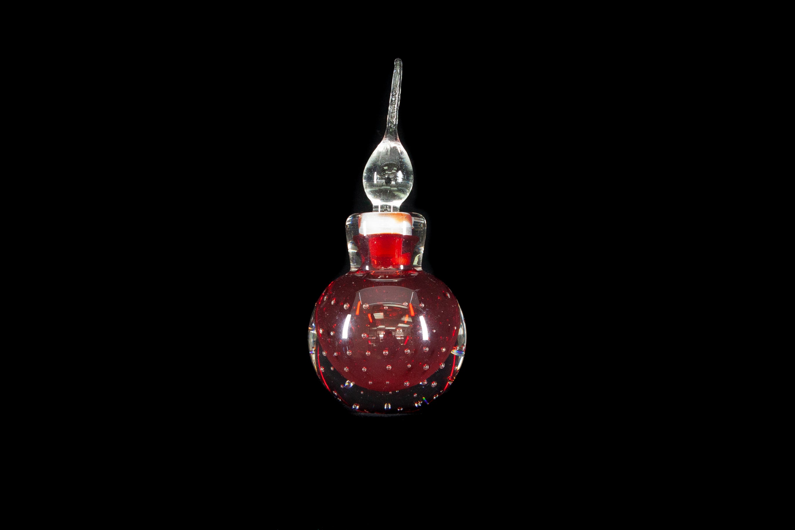 Italian Studio Art Glass Perfume Bottle