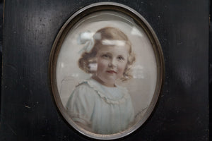 Hand Painted Miniature of a Young Girl