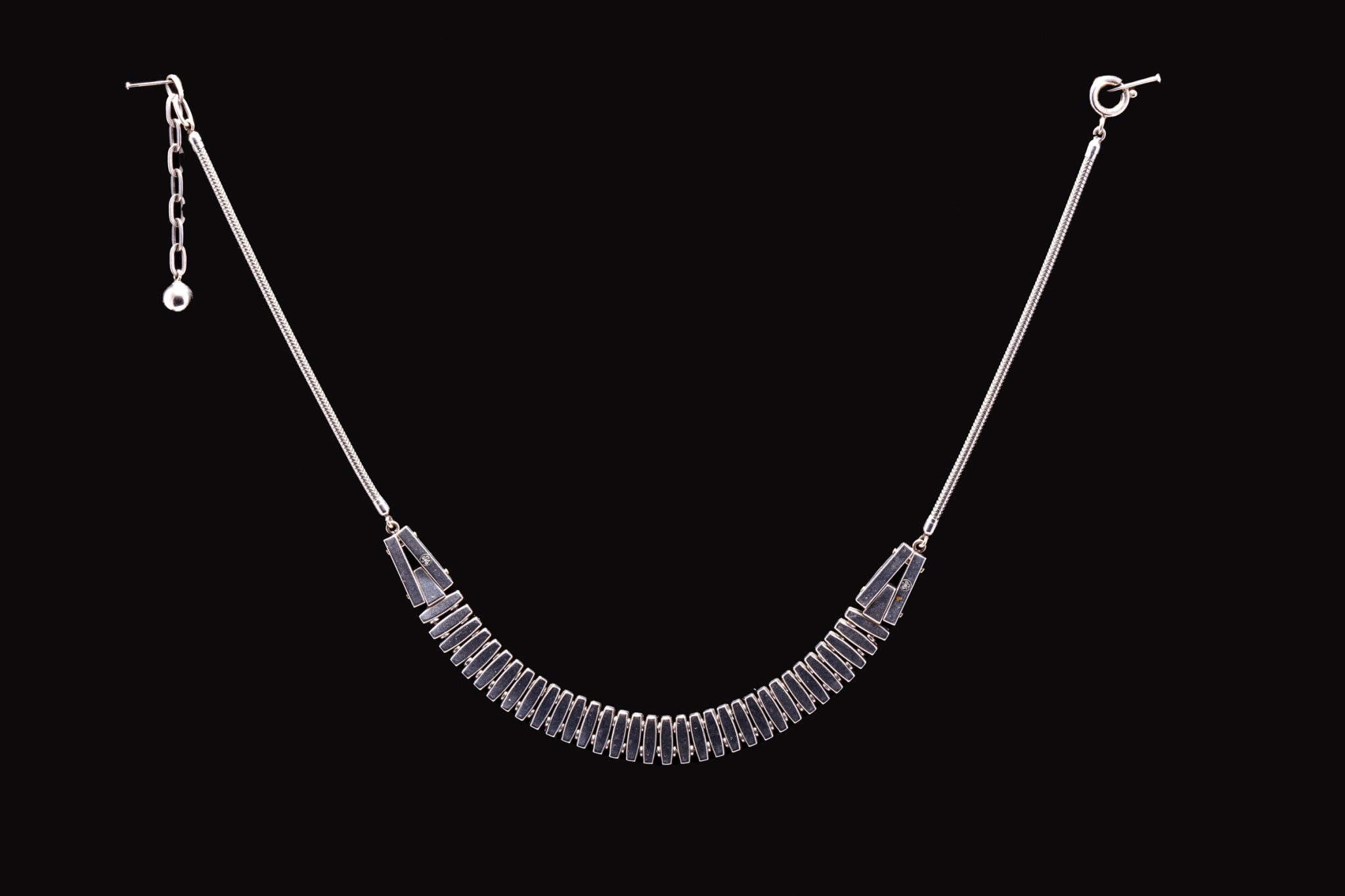 Art Deco German Diamante Necklace.