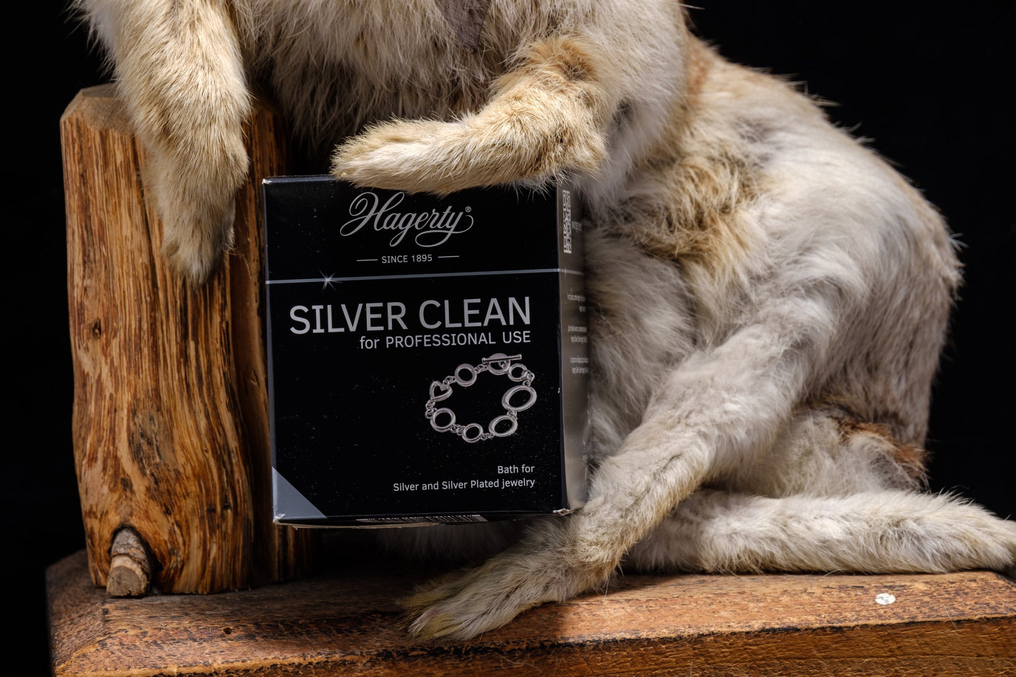 Hagertys Silver Clean.  (Mr Rabbit is not for sale).