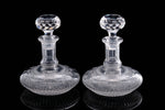 A Pair of Georgian Marriage Decanters.