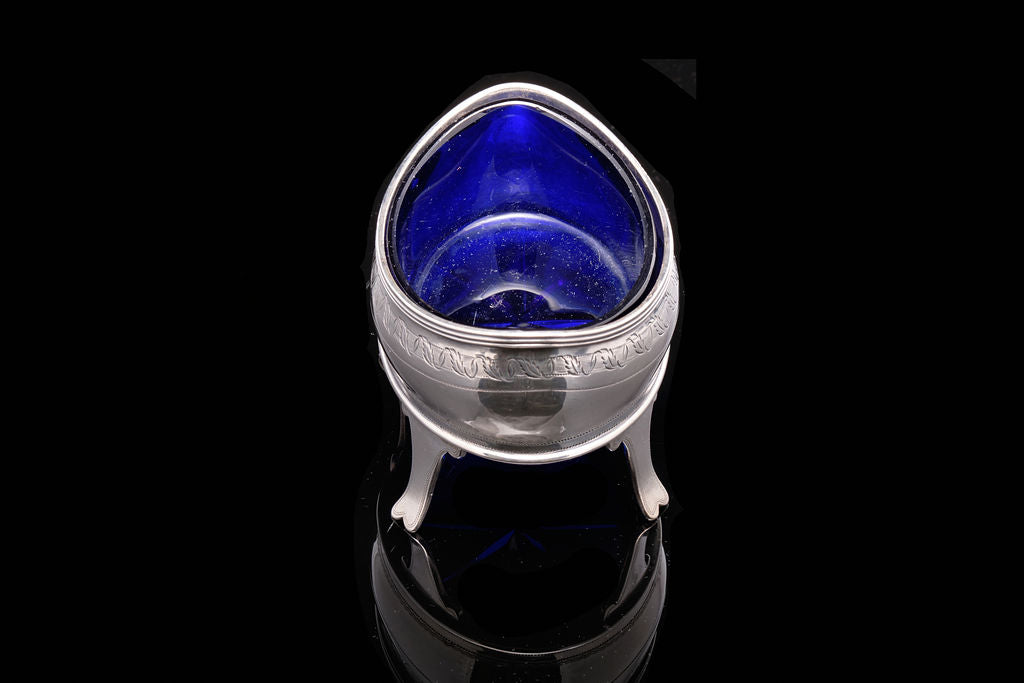 Georgian Sterling Silver Open Salt with Liner. – Sue Todd Antiques