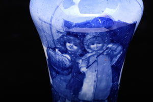 Royal Doulton "Blue Children Series" Vase.