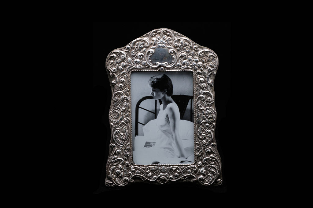 Victorian Sterling Silver Photo Frame.