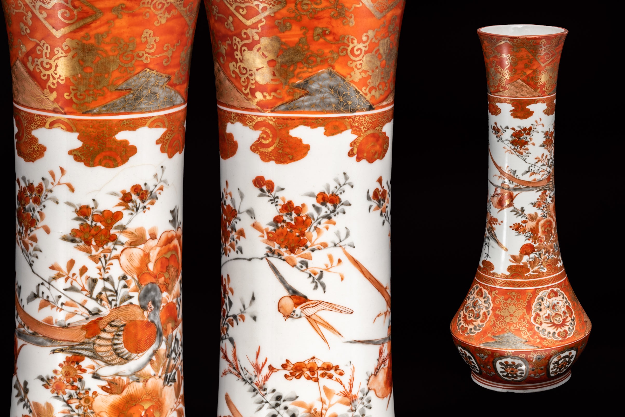 Victorian Japanese "Kutani" Vase.
