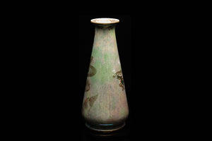 Crown Devon Fieldings Hand Enamelled Vase.
