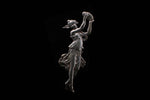 Victorian Sterling Silver Art Nouveau Brooch.