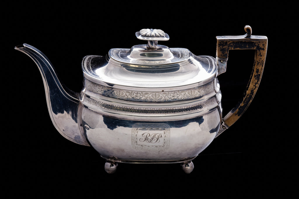 Victorian Sterling Silver Teapot mad in London., England.