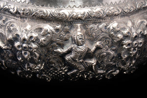 Vintage Silver Bowl made in Thailand.