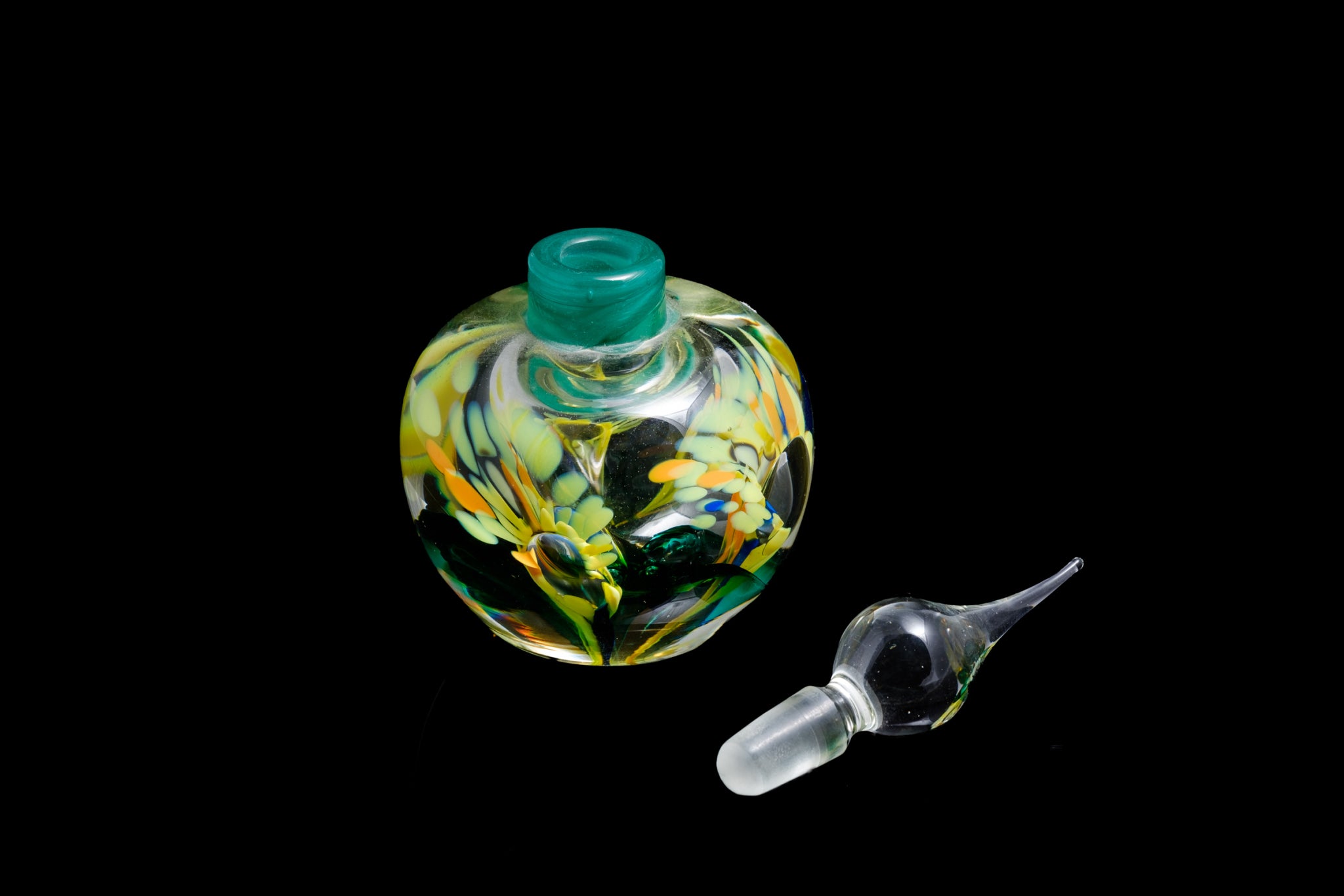 Art Glass Perfume Bottle.