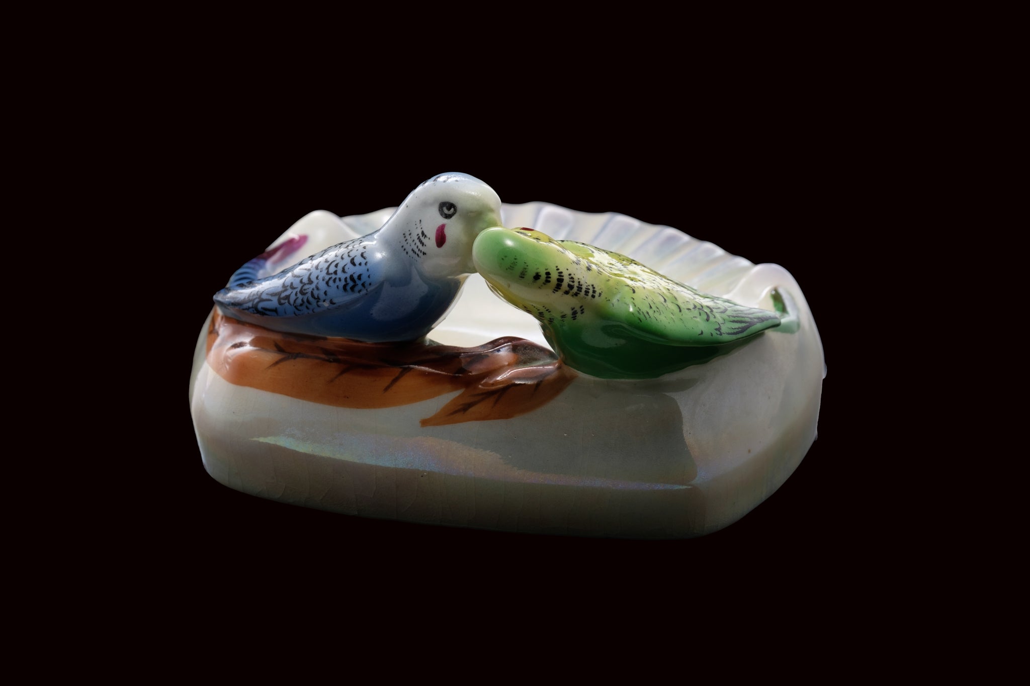 Wembleyware Budgie Ashtray.