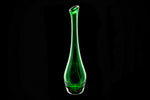 Mid Century Green Art Glass.