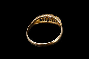 Edwardian 18ct Gold Five Stone Diamond Ring.