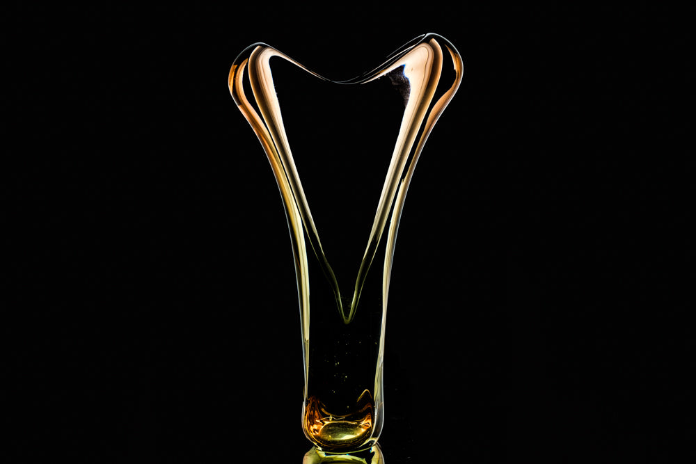 Czechoslovakian Art Glass.