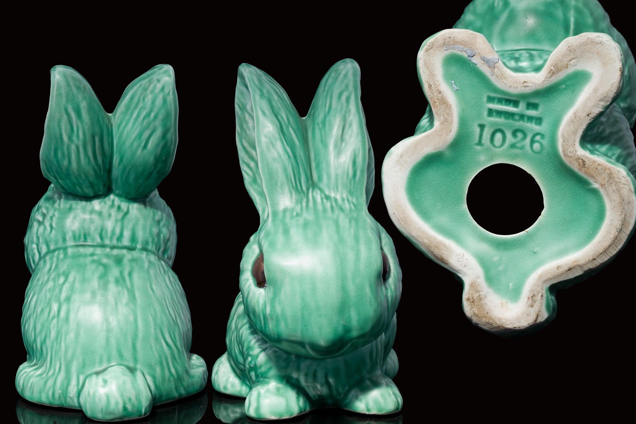 Made in England Sylvac Snub Nosed Bunny.   SOLD